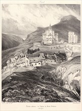 EugÃ¨ne Isabey (French, 1803 - 1886). Abside de L'Ãâglise de Saint-Nectaire, 1831. From Voyages