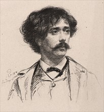 Paul-Adolphe Rajon (French, 1842 - 1888). Portrait of the Spanish Composer and Violinist, Pablo de