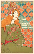 Louis John Rhead (American, 1857 - 1926). Jane, 1897. Color lithograph on wove paper. Sheet: 405 mm
