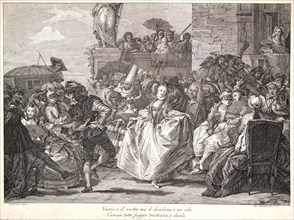 Jacopo Leonardis (Italian, 1723-1797) after Giovanni Domenico Tiepolo (Italian, 1727 - 1804). The