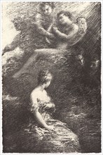 Henri Fantin-Latour (French, 1836 - 1904). La Damnation de Faust; Apparition de Maguerite, 1888.