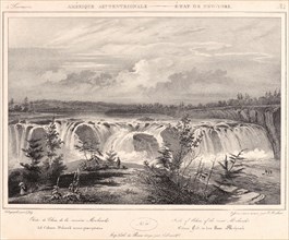 A. Joly (French, active 19th century) after F. Jacques Milbert (French). Falls of the Cohoes,