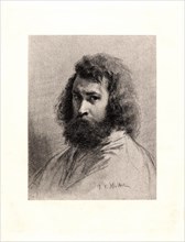 Jean-FranÃ§ois Millet (French, 1814 - 1875). Self-Portrait of Jean-FranÃ§ois Millet, ca. 1846.