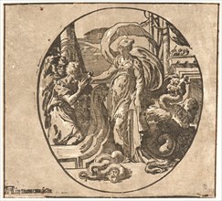 Andrea Andreani (Italian, 1558/1559â€ì1629) after Parmigianino (Italian, 1503 - 1540). Circe