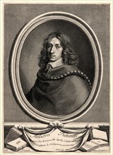 Robert Nanteuil (French, 1623 - 1678). John Evelyn, 1650. Engraving. Fifth of six states.