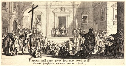Jacques Callot (French, 1592 - 1635). Christ Presented to the People (La présentation au Peuple),