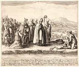 Jacques Callot (French, 1592 - 1635). St. Mansuy, 1616. Etching. Eighth state.