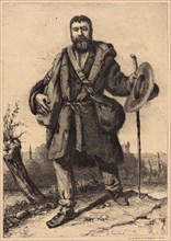 Courbet, L'apôtre Jean Journet