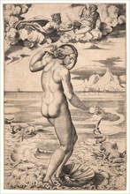 Marco Dente (aka Marco da Ravenna, Italian, ca. 1486-1527) after Raphael (Italian, 1483 - 1520).