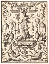 Etienne Delaune (aka Ãâtienne Delaune) (French, ca. 1519-1583). Dialectic (La Dialectique). From