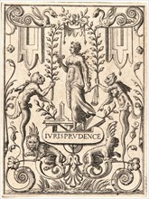Etienne Delaune (aka Ãâtienne Delaune) (French, ca. 1519-1583). Jurisprudence (La Jurisprudence), .