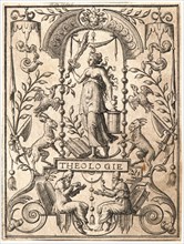 Etienne Delaune (aka Ãâtienne Delaune) (French, ca. 1519-1583). Theology (La Théologie), 16th