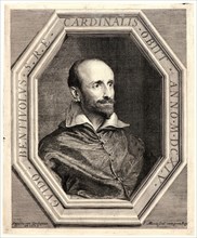Jean Morin (French, ca. 1590 - 1650). Cardinal Guido Bentivoglio, 17th century. Etching and