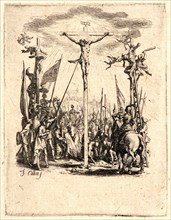 Jacques Callot (French, 1592 - 1635). The Crucifixion (La crucifiement), 1624. From The Small