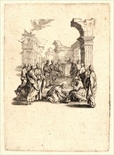 Jacques Callot (French, 1592 - 1635). Christ Washing the Apostles' Feet (Le lavement des pieds),