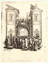 Jacques Callot (French, 1592 - 1635). The Presentation to the People (La présentation au peuple),