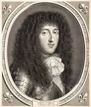 Robert Nanteuil (French, 1623 - 1678). Philippe Fils de France, Duc d'Orleans, 1671. Engraving.