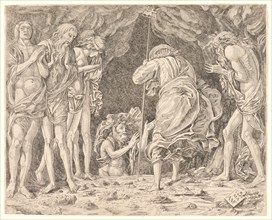 Anonymous after Andrea Mantegna (Italian, ca. 1431 - 1506). Descent into Limbo, 18th century.