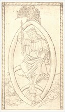 Anonymous (Italian). Jupiter, 15th century. Engraving.