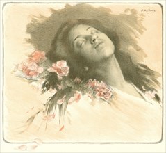 E. A. Artique (French, active 19th century). Albine, ca. 1898. Color lithograph on wove paper.