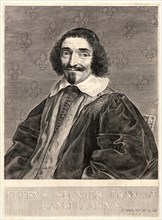 Claude Mellan (French, 1598 - 1688). Pierre Seguier, 1639. Engraving.