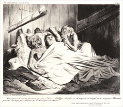 Honoré Daumier (French, 1808 - 1879). Récompense honnÃªte decernée...A` Louis-Philippe..., 1835.