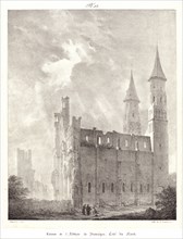 Louis Jacques Mandé Daguerre (French, 1787 - 1851). Ruines de l'Abbaye de JumiÃ¨ge, 19th century.