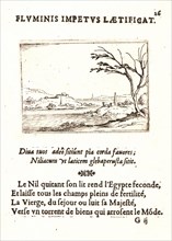 Jacques Callot (French, 1592 - 1635). Le Nil Inondant L'Egypte, 17th century. From The Life of the