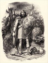 EugÃ¨ne Delacroix (French, 1798 - 1863). Vercingétorix, 1829. From Voyages Pittoresques. Lithograph