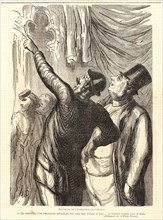 Honoré Daumier (French, 1808 - 1879). Souvenirs de l'Exposition Universelle, 1867. Wood engraving
