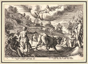 Anonymous after Hendrick Goltzius (Dutch, 1558 - 1617). The Age of Silver, ca. 1589. From