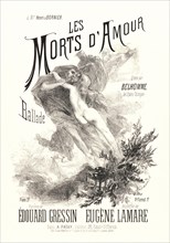 EugÃ¨ne CarriÃ¨re (French, 1849 - 1906). Les Morts d'Amour, 1885 (possibly). Lithograph. Second