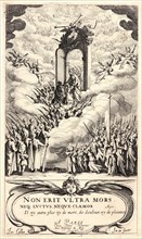 Jacques Callot (French, 1592 - 1635). Frontispiece to Les Images des Saints, 1636. Etching. Third