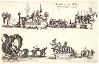 Jacques Callot (French, 1592 - 1635). Entree du Duc Charles IV, 17th century. From Le Combat Ã  la