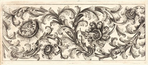 Domenico Bonavera (aka Domenico Bonaveri) (Italian, ca. 1640 - ca. 1700). Plate 11 from the set of