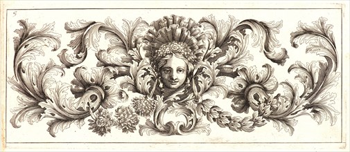Domenico Bonavera (aka Domenico Bonaveri) (Italian, ca. 1640 - ca. 1700). Plate 5 from the set of