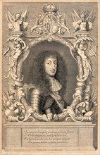 Robert Nanteuil (French, 1623 - 1678). Portrait of Charles-Emanuel, Due de Savoie, 1668. Engraving.