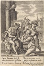 Mocking of Christ, Hieronymus Wierix, Hans Liefrinck (I), 1563 - before 1573