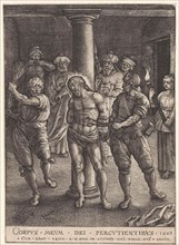 Flagellation of Christ, Johannes Wierix, 1603