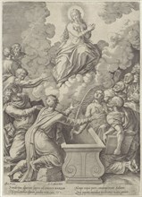 Assumption of Mary, Hieronymus Wierix, Hans Liefrinck (I), 1563 - before 1573