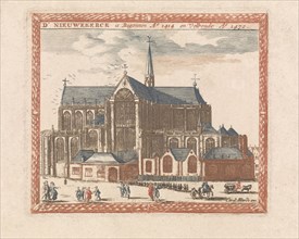 Nieuwe Kerk in Amsterdam, The Netherlands, Anonymous, Jan Veenhuysen, Carel Allard, 1695 - 1699
