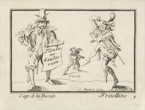 Cap. de la Bande, Ciurlo and Fritellino, Anthonie de Winter, Jacques Callot, Cornelis Danckerts