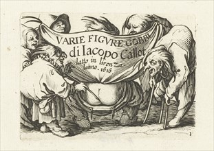 Title page for series 'Several dwarfs', 'Varie figure gobbi di Jacopo Callot', Jacques Callot,