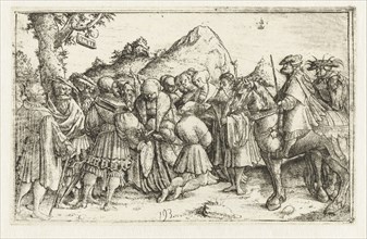 Liberation of a convict, Monogrammist CB with tree, 1531