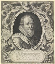 Portrait of Maurice, Prince of Orange, Willem van de Passe, Crispijn van de Passe (I), 1580 - 1637