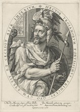 The hero Hector of Troy, Crispijn van de Passe (I), 1574 - 1637