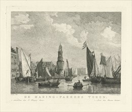 Haringpakkerstoren in Amsterdam, The Netherlands, F.W. Musculus, Pierre Fouquet (Jr.), Basan, 1760