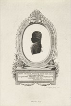Silhouette Portrait of Frederick, Prince of Orange-Nassau, print maker: Jan Gerritsz. Visser,