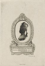 Silhouette Portrait of Louise, Princess of Orange-Nassau, Jan Gerritsz. Visser, William Pieter