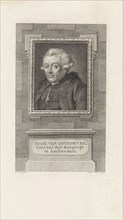 Portrait of Isaac van Goudoever, print maker: Reinier Vinkeles, Jan Ekels II, 1786 - 1809